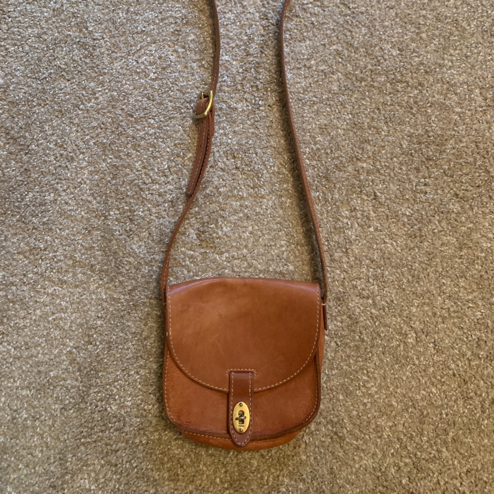 Fossil leather bag
